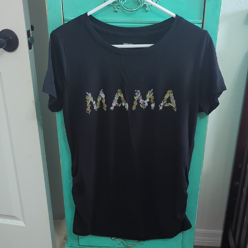 Black Maternity MAMA T By Sonoma